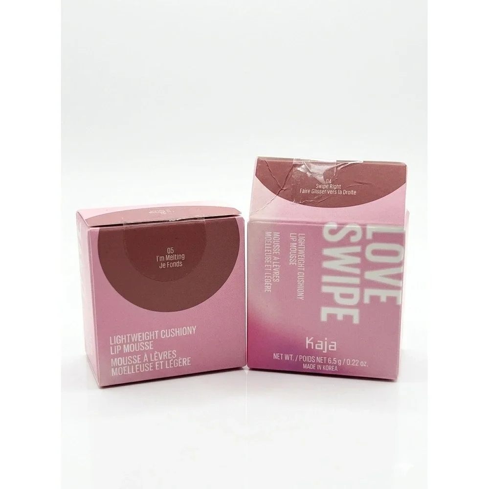 Kaja Love Swipe Lightweight Cushiony Lip Mousse 05 I'm Melting Nude Taupe 6.5g